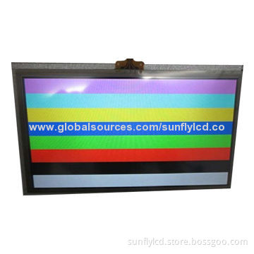 7" TFT LCD with 800 x 480 Dots Resolution and Anti-glare Surface, Outline Size:165 x 104 x 5.4mm